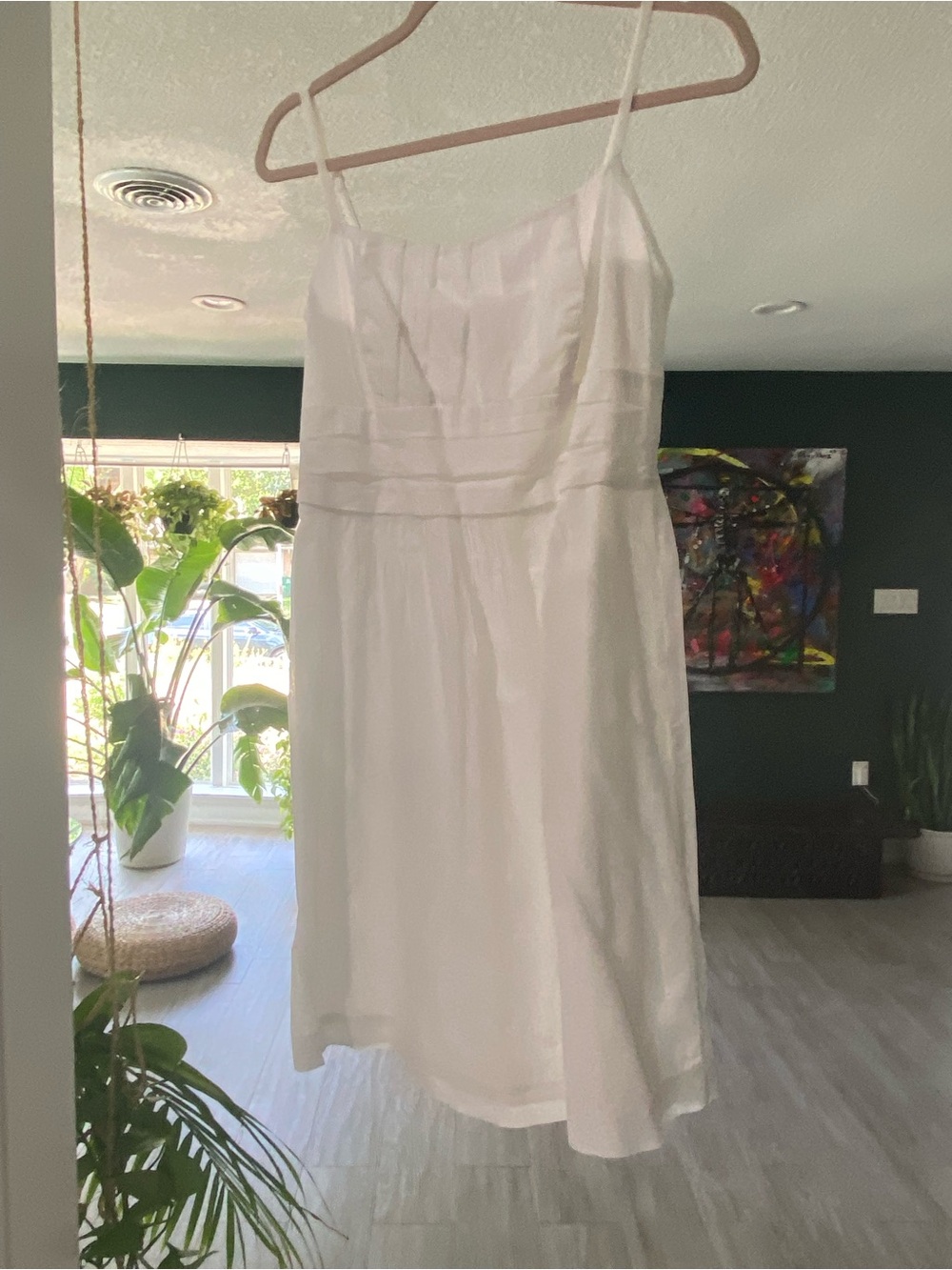 White sundress — 100% cotton